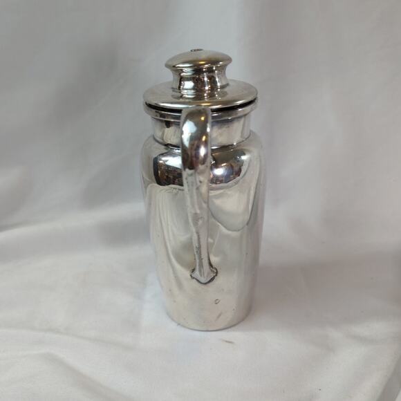 MCM Friedman Silver Company Silver Plated Individual Cocktail Shaker Complete - Picture 2 of 9